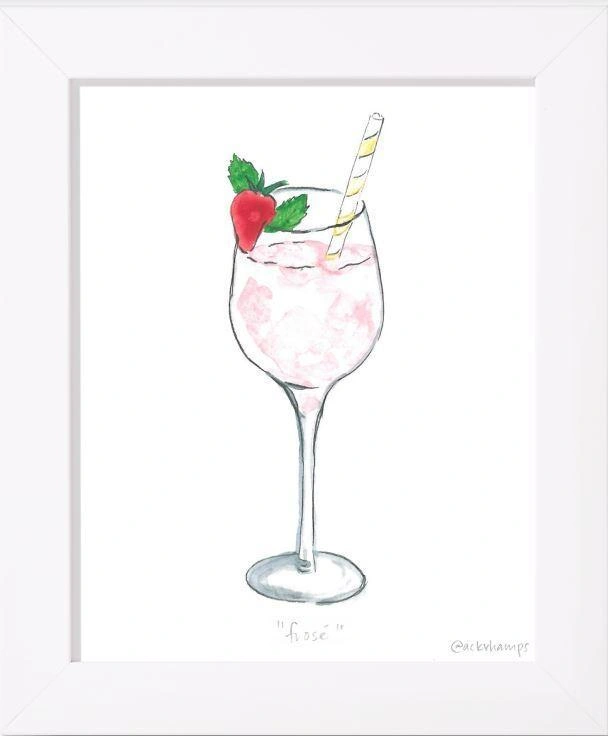 Ack V Hamps Frose Print - Hauskaa kesää! Haluatko värikkään julisteen piristämään kotiasi?
